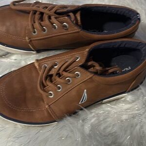 Nautica Men's Tan Boat Shoes